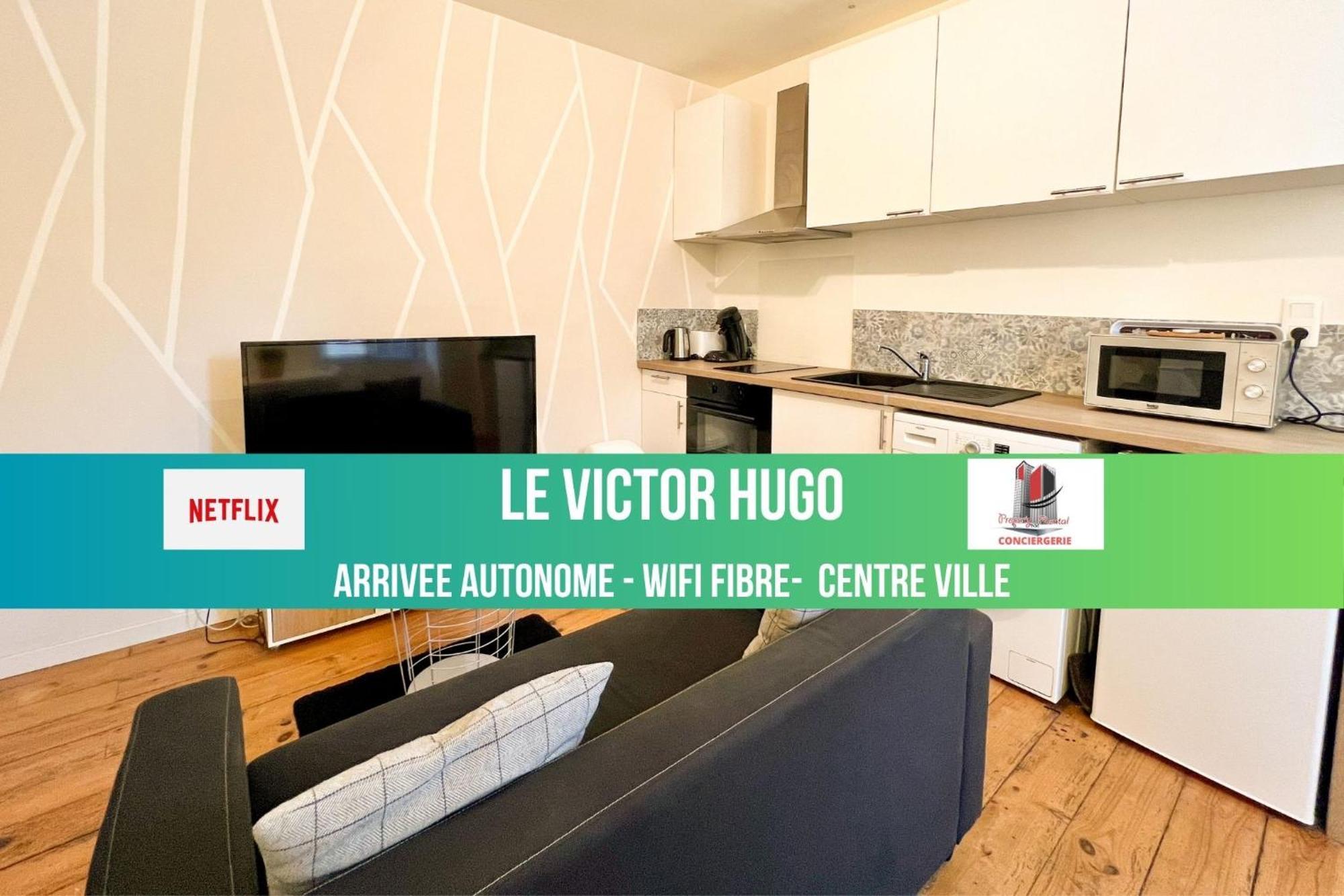 Le Victor Hugo - Wifi - Centre Ville - Property Rental Nm Périgueux Exteriér fotografie